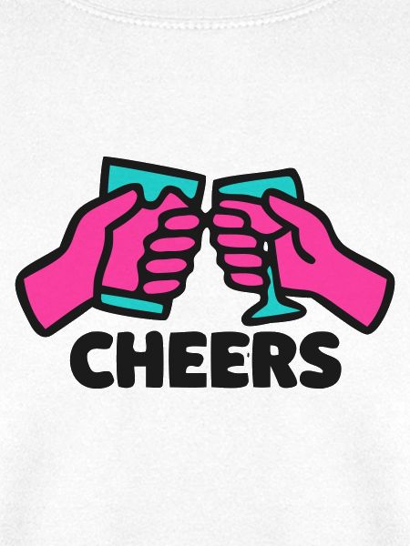 Cheers Anstossen Neon Logo
