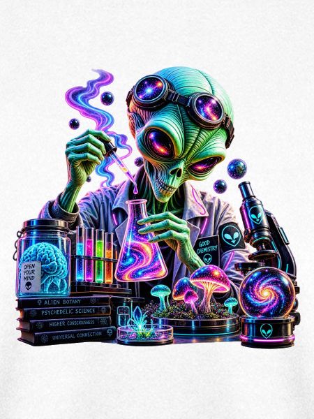 Kosmisches Alien – Außerirdische Chemie