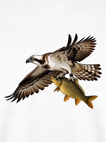 Fischadler Pandion haliaetus Adler