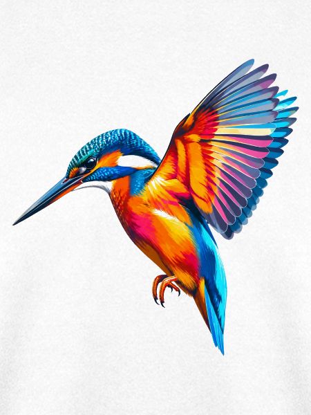 Majestätischer Eisvogel
