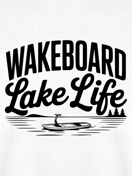 Leben im Wakeboard-See