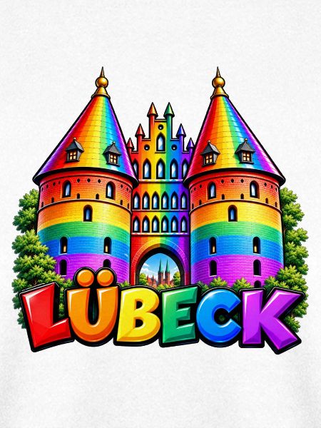 Lübeck Regenbogen Holstentor