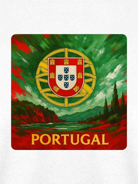 Portugal Emblem im Landschaftsdesign