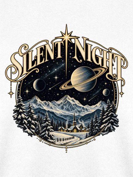 Silent Night - Saturn and Stars