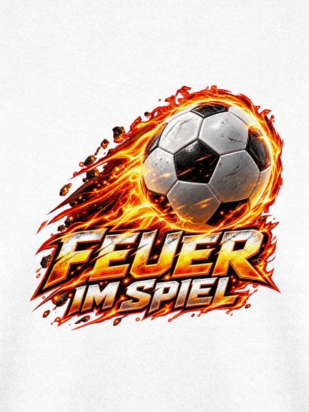 Flammender Fußball – Feuer im Spiel
