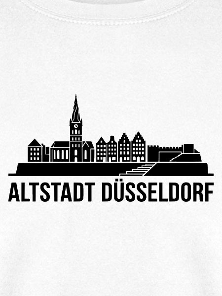 Düsseldorf Altstadt Silhouette