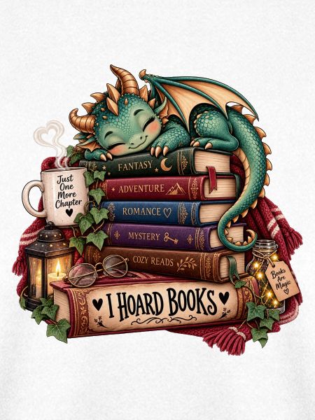 Bücherstapel Drachenfreund