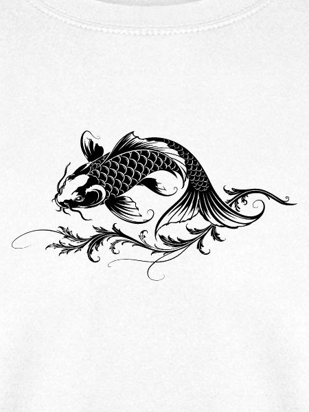 Koi Tattoo - Japan Fisch Motiv