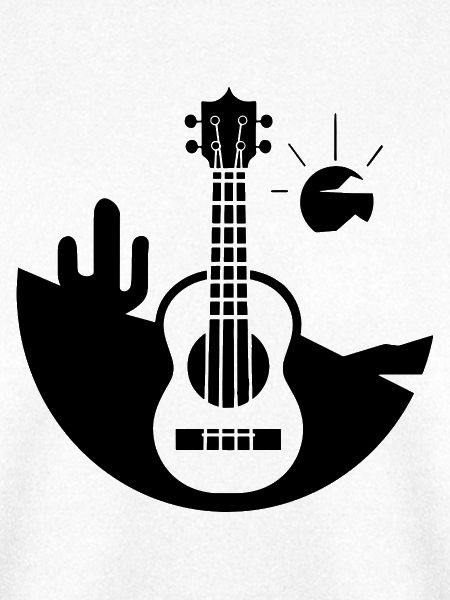 Ukulele Zeichnung