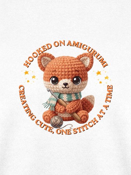 Amigurumi-Fuchs mit Draht