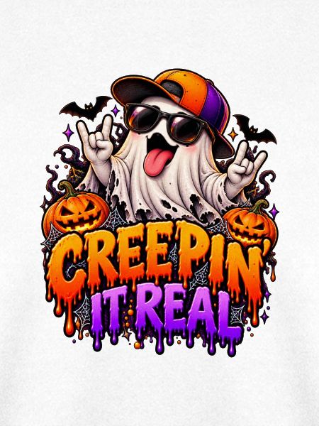 Creep It Real Halloween Ghost