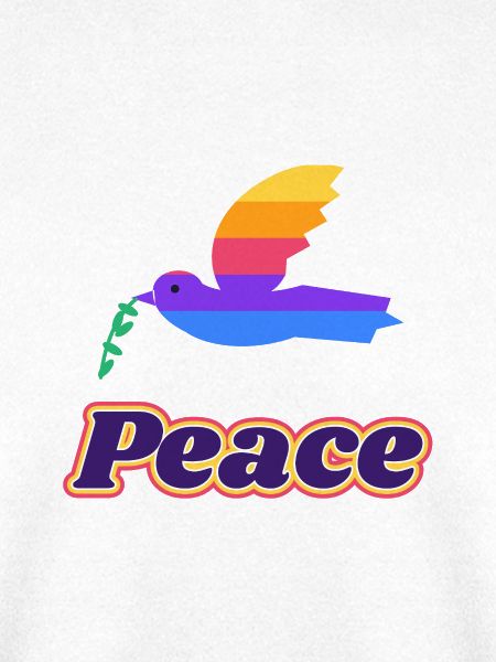 Friedenstaube Retro – Peace Taube 70er