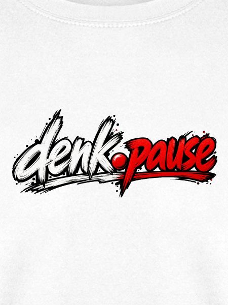 Denkpause Neon Schriftzug