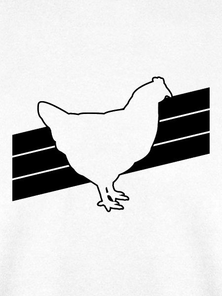 Huhn Silhouette Grafik