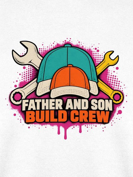 Vater und Sohn Bau Crew