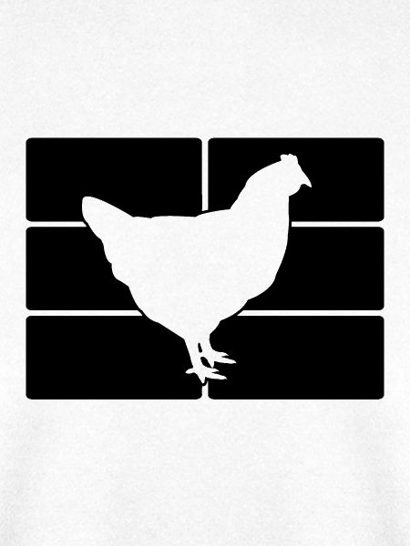 Huhn Silhouette Grafik