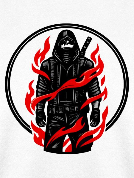 Feuerflamme Schattenkämpfer