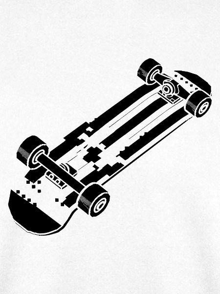 Cartoon Skateboarding
