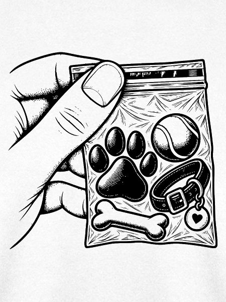 Addiction Dog Love Doggie – Ballpfotenbeutel