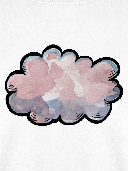 Pastellwolken-Aquarell-Traum