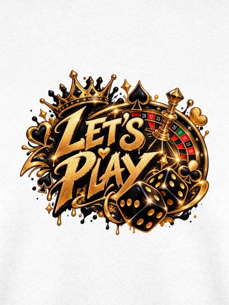Let's Play Gold Casino Flair