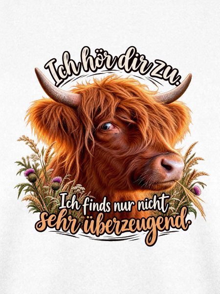 Highland Kuh Zuhören Spruch