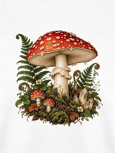 Roter Pilz Waldzauber