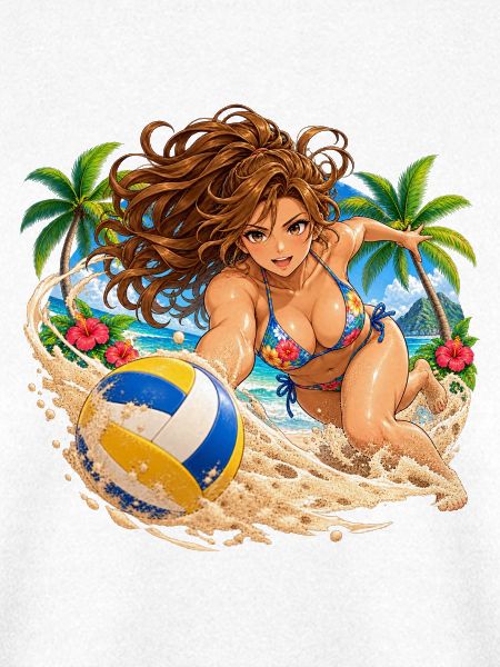 Sandtaucher-Volleyballrettung