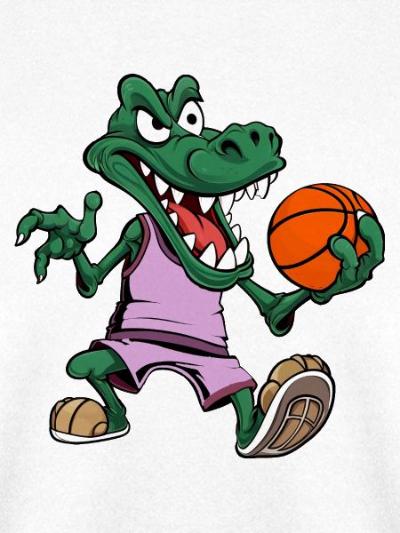 Alligator Basketball Krokodil