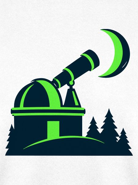 Sternwarte Teleskop Grafik