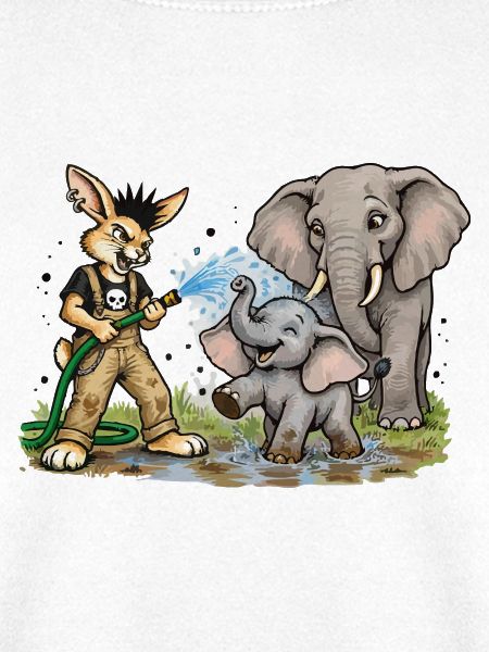 Bunny Punk Tierpfleger — Wasserhelden Elefant 