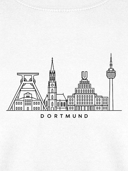 Dortmund Skyline – Line Art