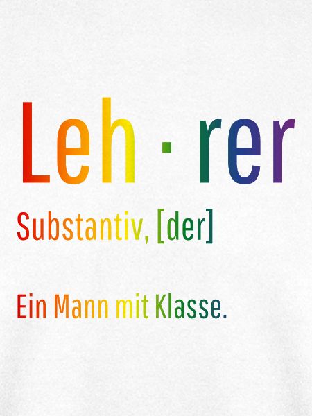 Lehrer Substantiv Definition Schule Geschenk