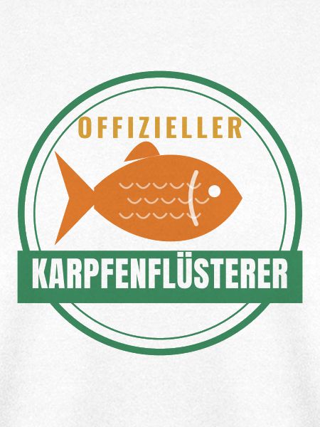 Offizieller Karpfenflüsterer – Karpfenangler