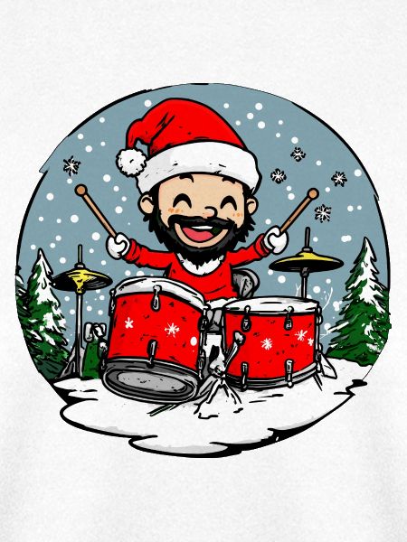 Schlagzeuger Weihnachten / Xmas Schlagzeug