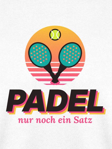 Padel Sunset Retro