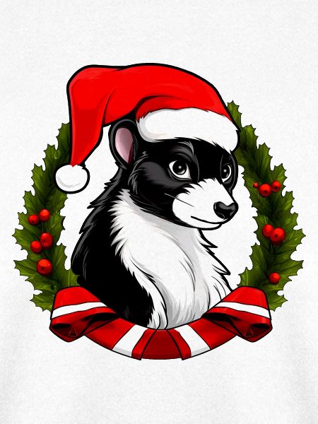 Weihnachtsmann Stinktier