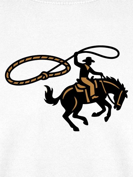 Rodeo Cowboy Lasso Grafik