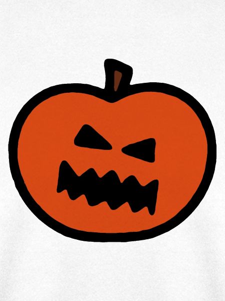 Grimmiger Kürbis-Look Halloween