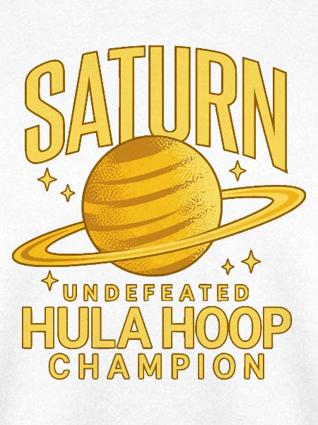 Saturn als Hula-Hoop-Champion
