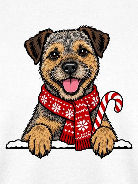 Weihnachten Border Terrier