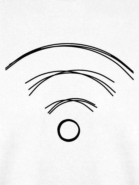 WLAN handgezeichnet