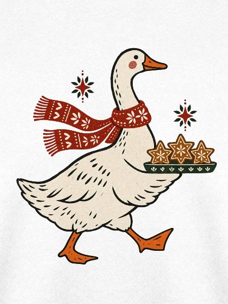 Weihnachtsgans Plätzchen Backen Weihnachtsbäckerei