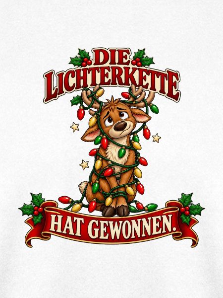 Rentier im Lichterchaos
