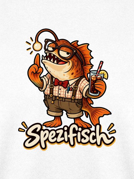 Spezifisch – Lustiger Besserwisser Fisch