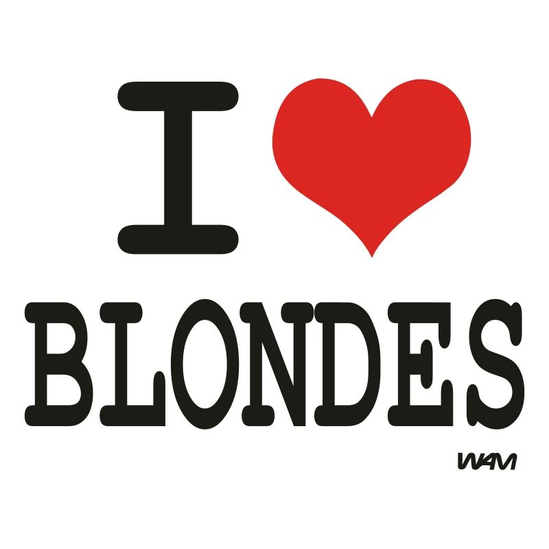 I love blondes