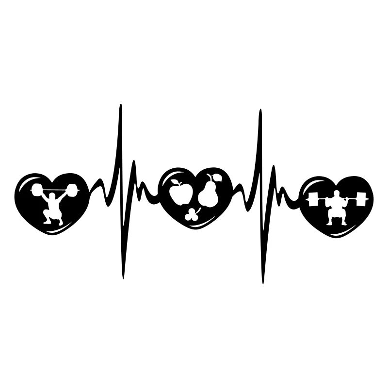 Krafttraining, gesunde Ernährung, Cardio