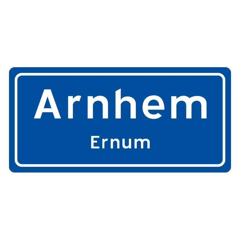 Panneau du nom de lieu d’Arnhem