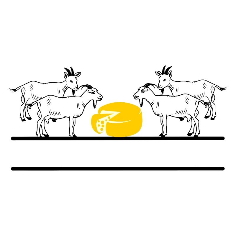 Vier Ziegen