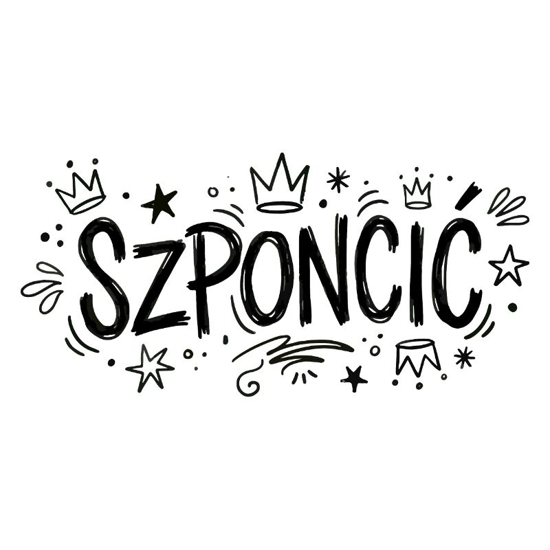 SZPONCIĆ – T-Shirt mit polnischem Slang